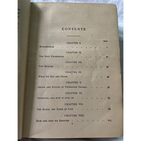 How To Keep Well By Albert F. Blaisdell Hardcover Book 1890 Ginn & Company Colle - Picture 11 of 16